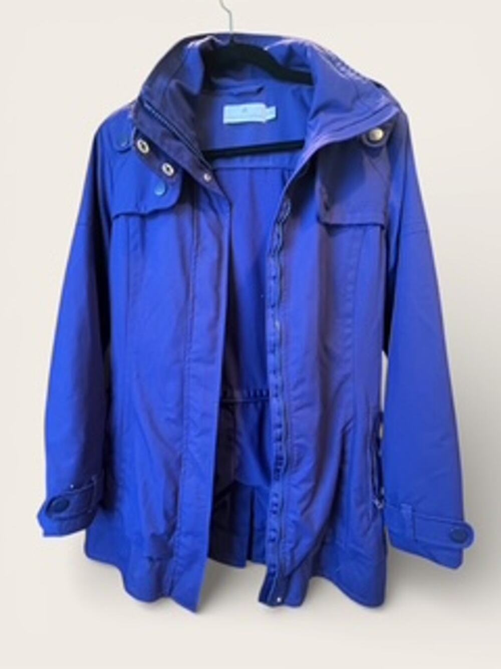 Adidas x Stella Mccartney Violet Blue Coat - Small
